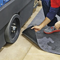 Grey Hydroscopicity Adhesive Polyester Felt Floor Guard